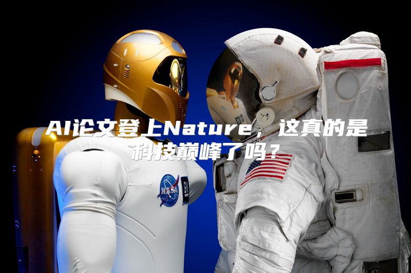 AI论文登上Nature，这真的是科技巅峰了吗？