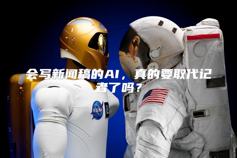 会写新闻稿的AI，真的要取代记者了吗？