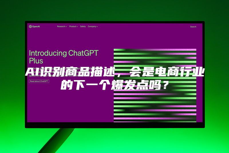 AI识别商品描述，会是电商行业的下一个爆发点吗？
