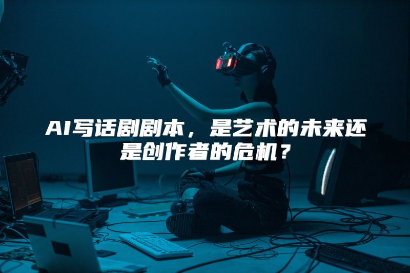 AI写话剧剧本，是艺术的未来还是创作者的危机？
