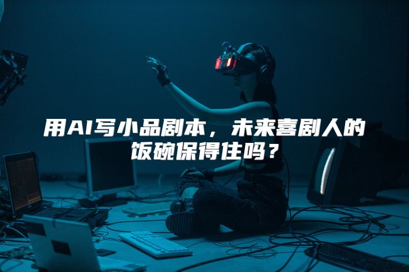 用AI写小品剧本，未来喜剧人的饭碗保得住吗？