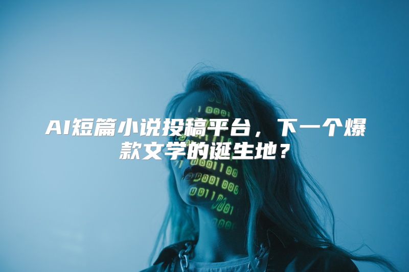 AI短篇小说投稿平台，下一个爆款文学的诞生地？