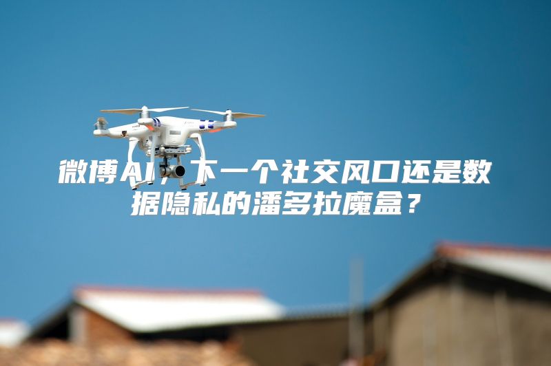 微博AI，下一个社交风口还是数据隐私的潘多拉魔盒？