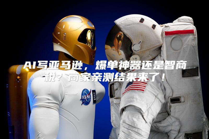 AI写亚马逊，爆单神器还是智商税？商家亲测结果来了！