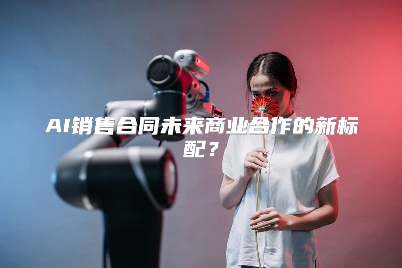AI销售合同未来商业合作的新标配？
