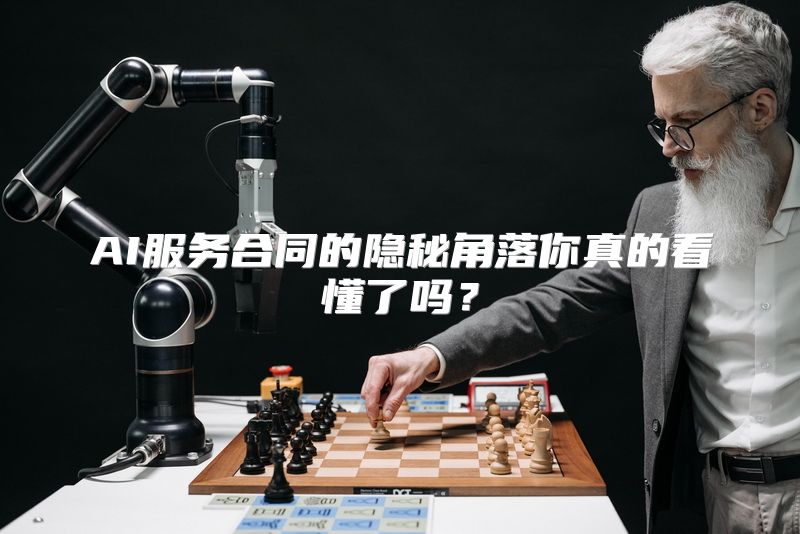 AI服务合同的隐秘角落你真的看懂了吗？