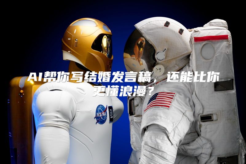 AI帮你写结婚发言稿，还能比你更懂浪漫？