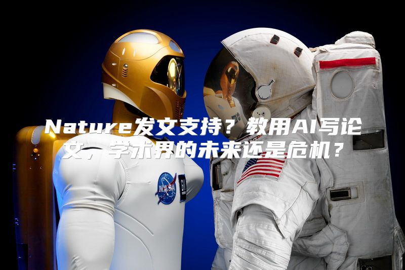 Nature发文支持？教用AI写论文，学术界的未来还是危机？