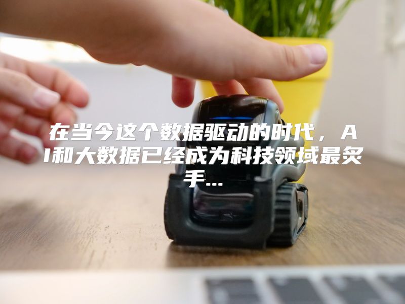 在当今这个数据驱动的时代，AI和大数据已经成为科技领域最炙手...