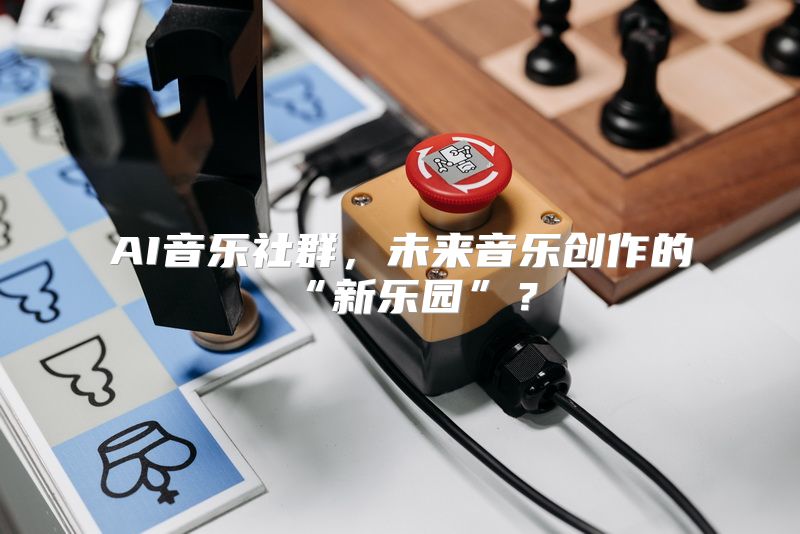 AI音乐社群，未来音乐创作的“新乐园”？
