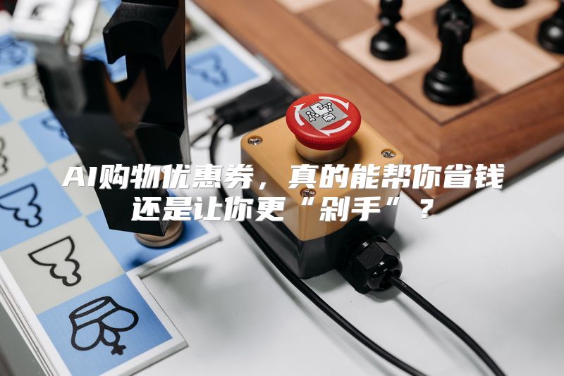 AI购物优惠券，真的能帮你省钱还是让你更“剁手”？