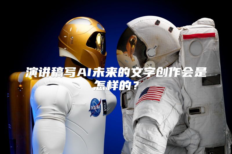 演讲稿写AI未来的文字创作会是怎样的？