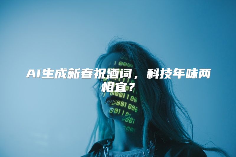 AI生成新春祝酒词，科技年味两相宜？