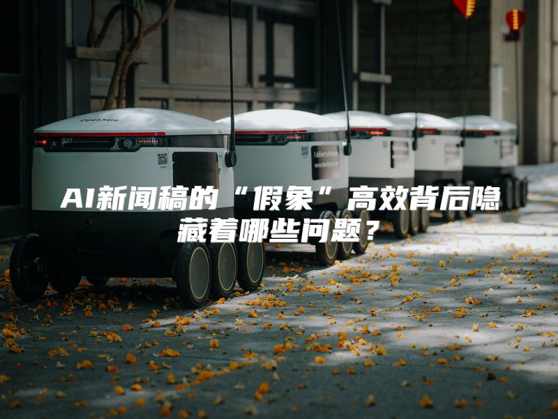 AI新闻稿的“假象”高效背后隐藏着哪些问题？