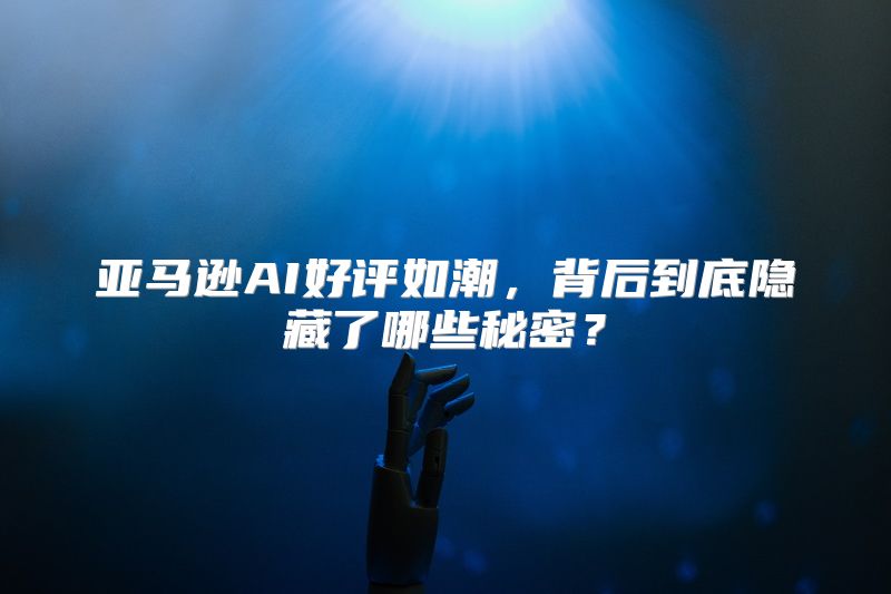 亚马逊AI好评如潮，背后到底隐藏了哪些秘密？