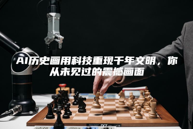 AI历史画用科技重现千年文明，你从未见过的震撼画面