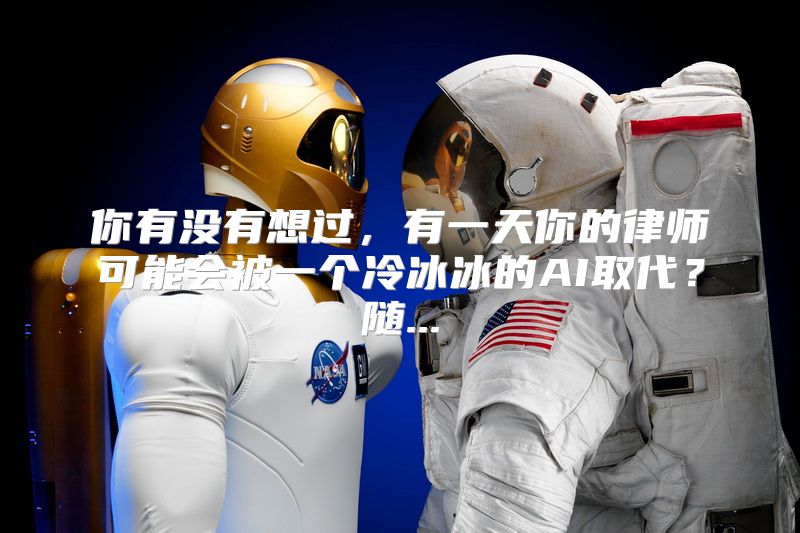 你有没有想过，有一天你的律师可能会被一个冷冰冰的AI取代？随...