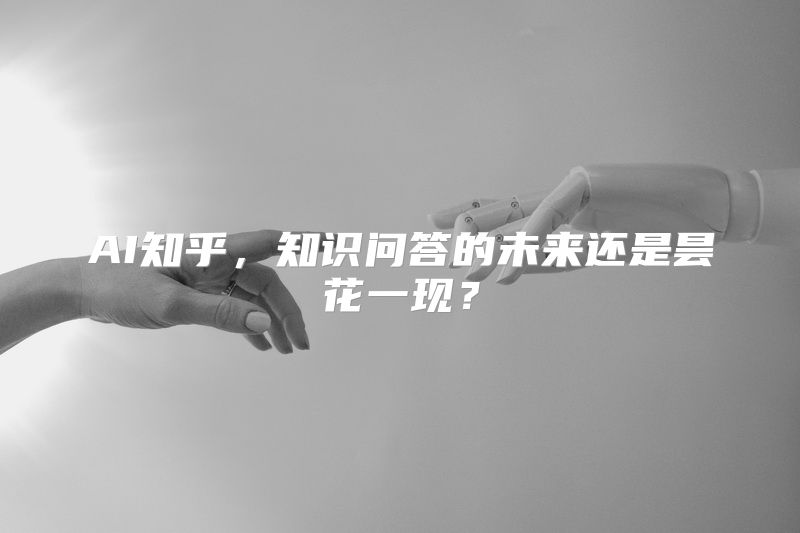 AI知乎，知识问答的未来还是昙花一现？