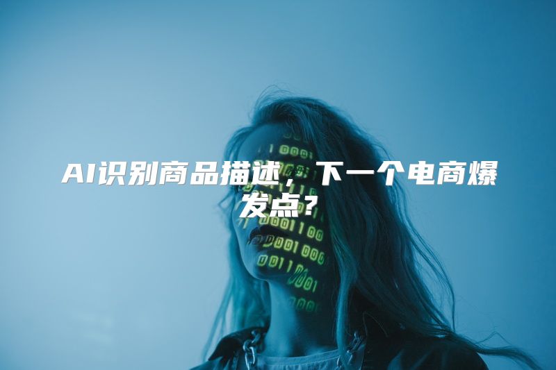 AI识别商品描述，下一个电商爆发点？