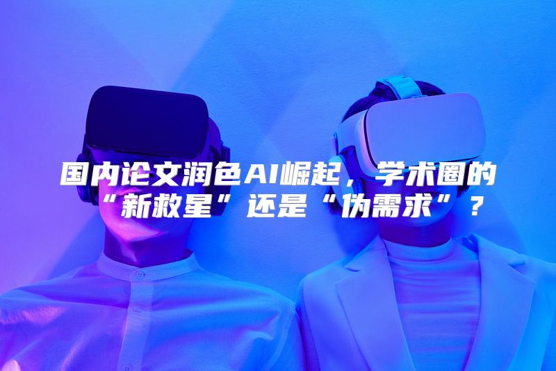 国内论文润色AI崛起，学术圈的“新救星”还是“伪需求”？