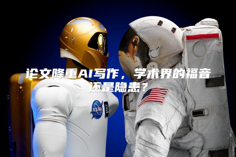 论文降重AI写作，学术界的福音还是隐患？