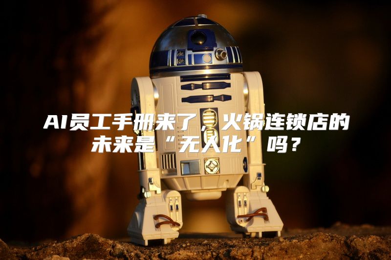 AI员工手册来了，火锅连锁店的未来是“无人化”吗？