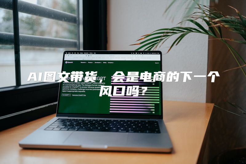 AI图文带货，会是电商的下一个风口吗？