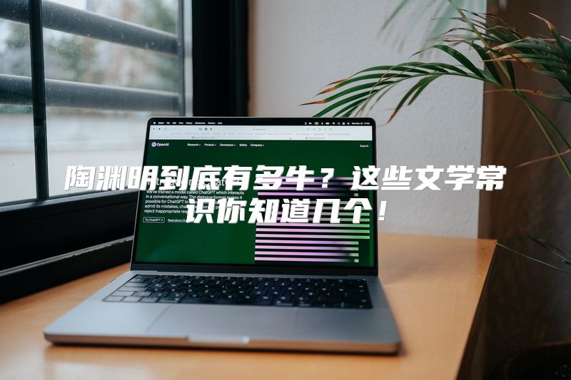 陶渊明到底有多牛？这些文学常识你知道几个！