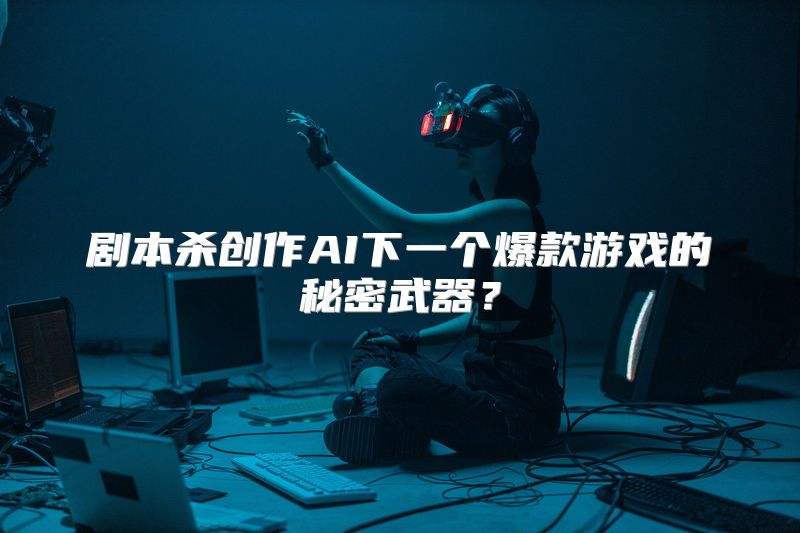 剧本杀创作AI下一个爆款游戏的秘密武器？