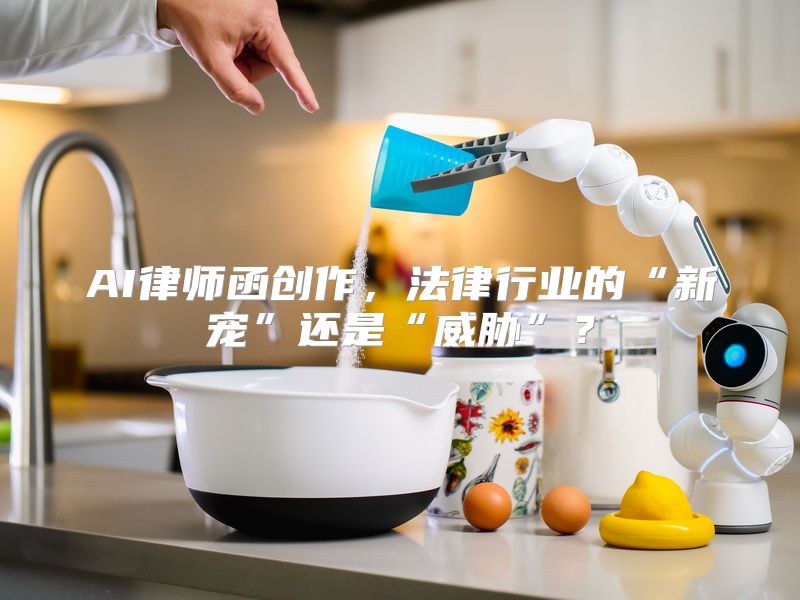 AI律师函创作，法律行业的“新宠”还是“威胁”？