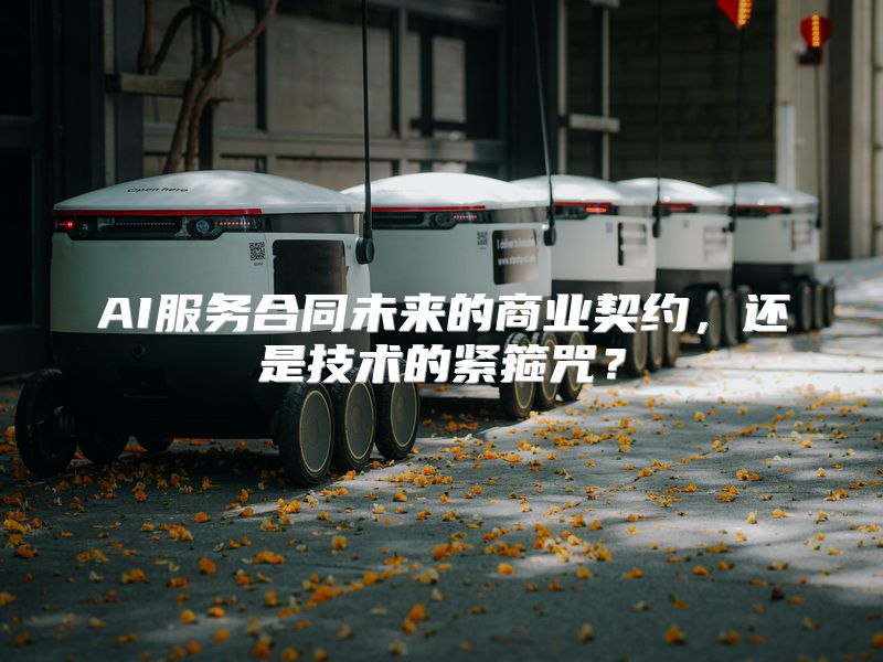 AI服务合同未来的商业契约，还是技术的紧箍咒？