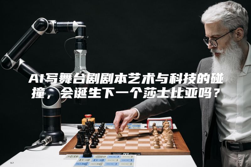 AI写舞台剧剧本艺术与科技的碰撞，会诞生下一个莎士比亚吗？