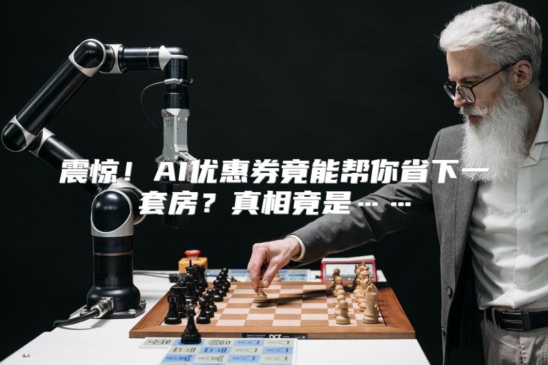 震惊！AI优惠券竟能帮你省下一套房？真相竟是……