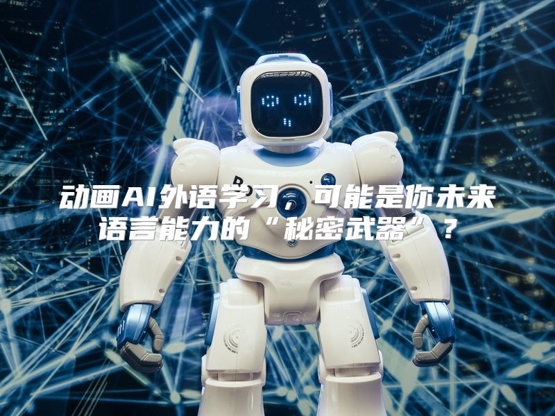 动画AI外语学习，可能是你未来语言能力的“秘密武器”？