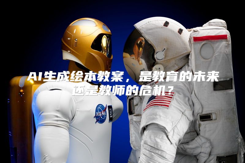 AI生成绘本教案，是教育的未来还是教师的危机？