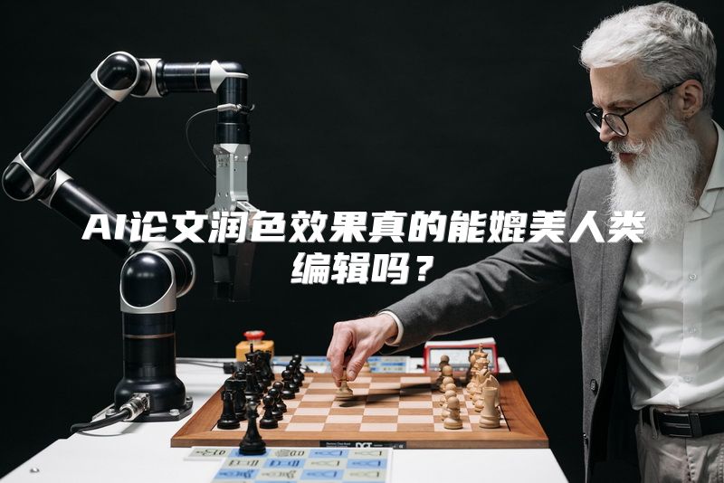 AI论文润色效果真的能媲美人类编辑吗？