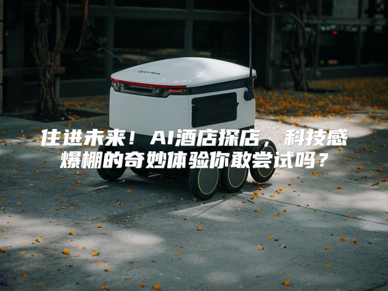 住进未来！AI酒店探店，科技感爆棚的奇妙体验你敢尝试吗？