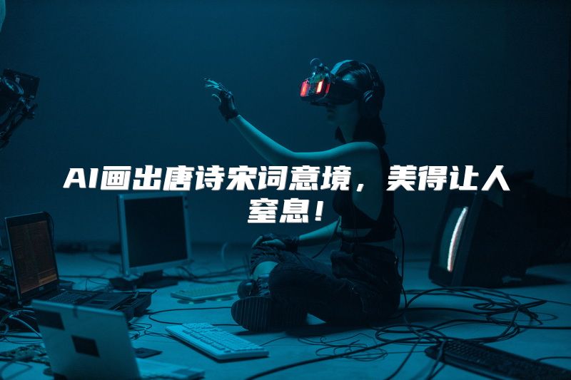 AI画出唐诗宋词意境，美得让人窒息！