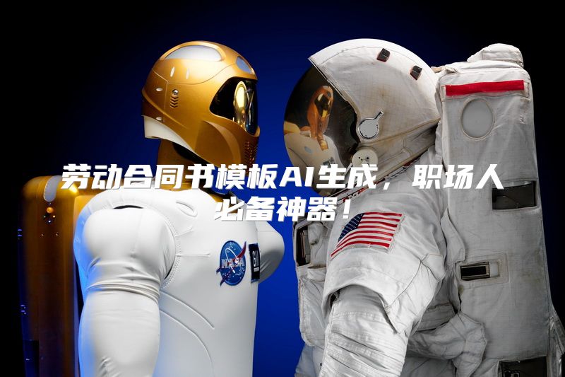 劳动合同书模板AI生成，职场人必备神器！
