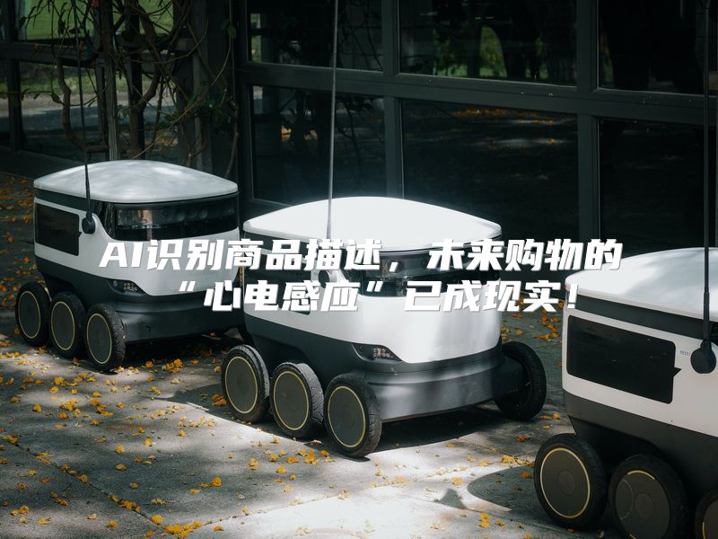 AI识别商品描述，未来购物的“心电感应”已成现实！