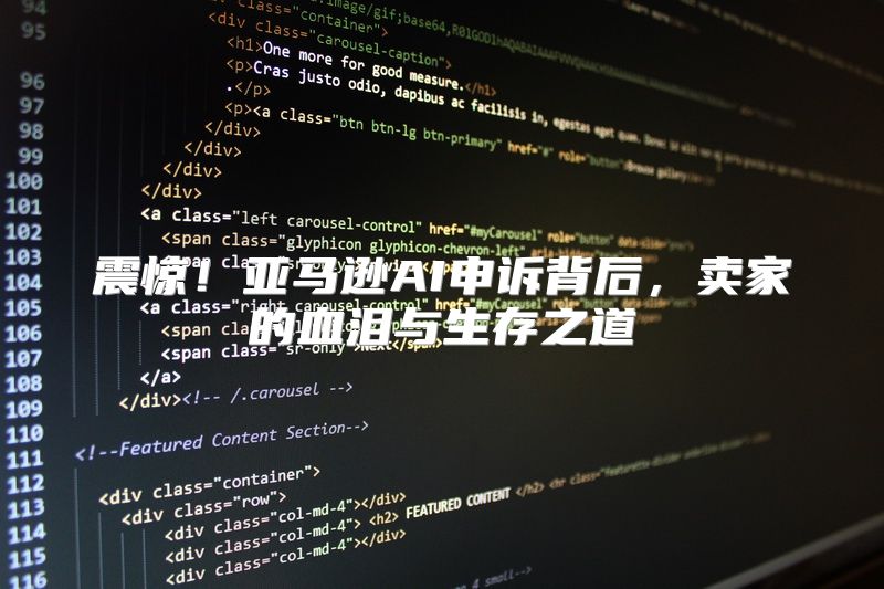 震惊！亚马逊AI申诉背后，卖家的血泪与生存之道