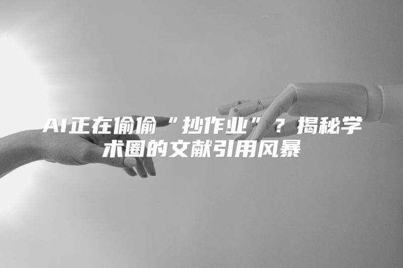 AI正在偷偷“抄作业”？揭秘学术圈的文献引用风暴