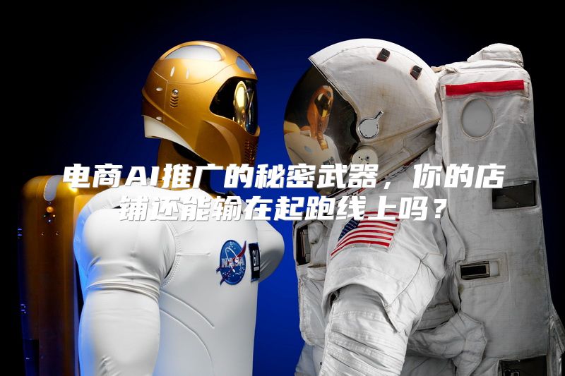 电商AI推广的秘密武器，你的店铺还能输在起跑线上吗？