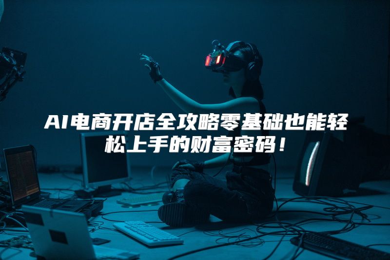 AI电商开店全攻略零基础也能轻松上手的财富密码！