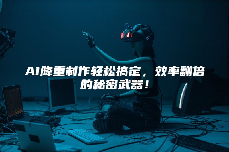 AI降重制作轻松搞定，效率翻倍的秘密武器！