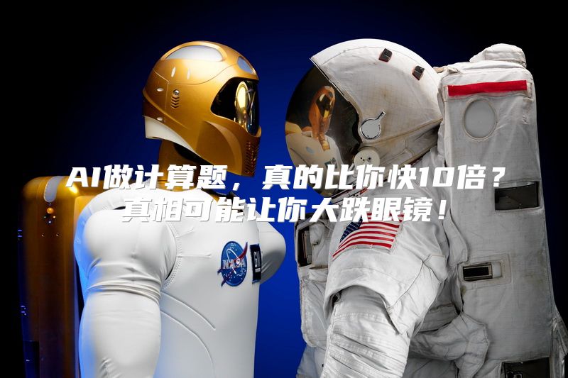 AI做计算题，真的比你快10倍？真相可能让你大跌眼镜！