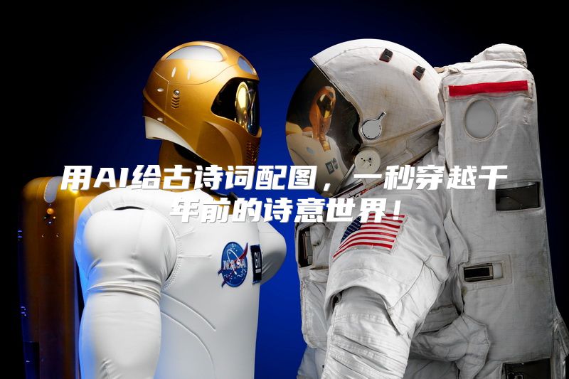用AI给古诗词配图，一秒穿越千年前的诗意世界！
